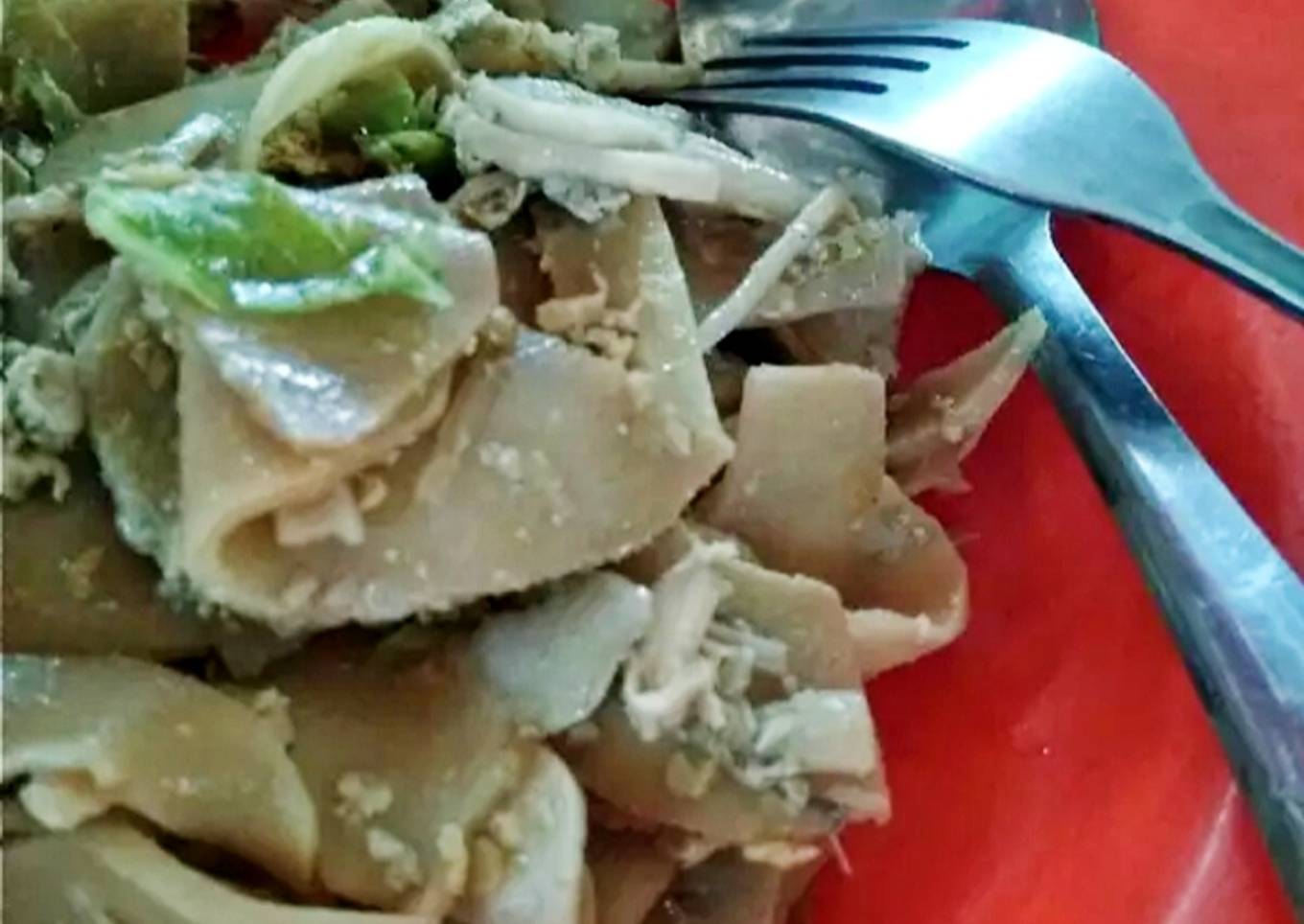 Tumis Rebung Pedas Istimewa