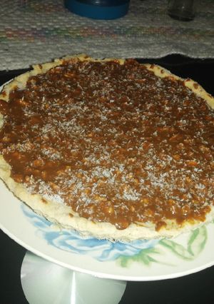 Una foto de Kuchen manjar nuez