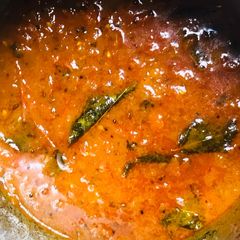 A picture of Instant tomato chutney.