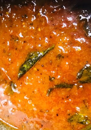A picture of Instant tomato chutney.
