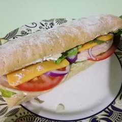 รูปของ Smocked Chicken Sandwich - Bekal Ngantor