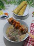 Nyuknyang Hitam / Baso Kasar (Baso Sapi Khas Makassar)
