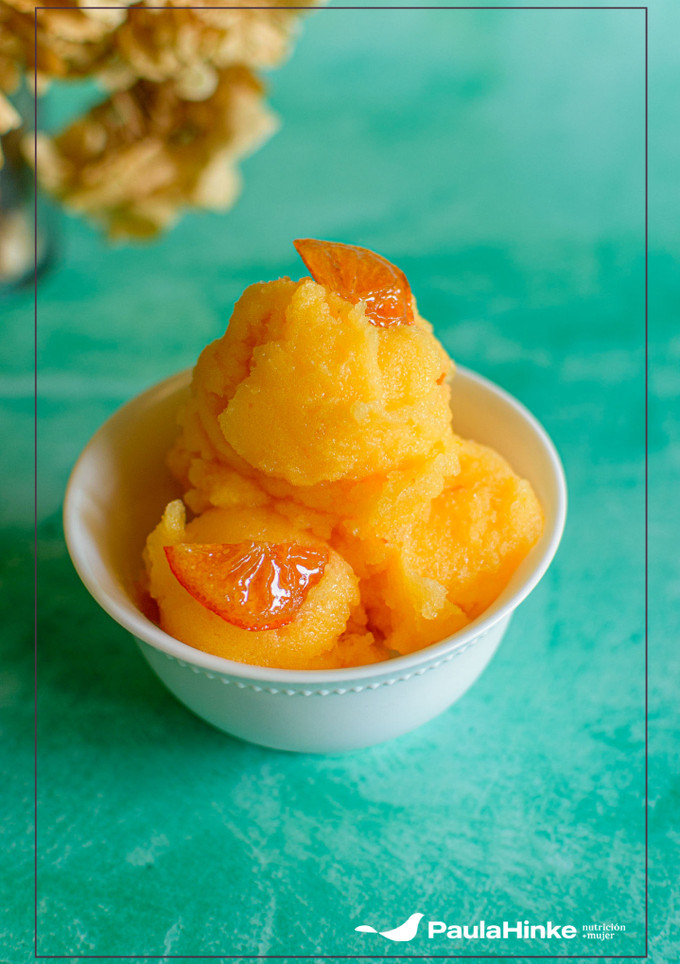 Una foto de Helado de Naranja 🧡