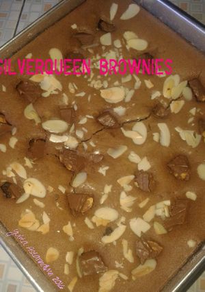 Foto resep Silverqueen shinny brownies