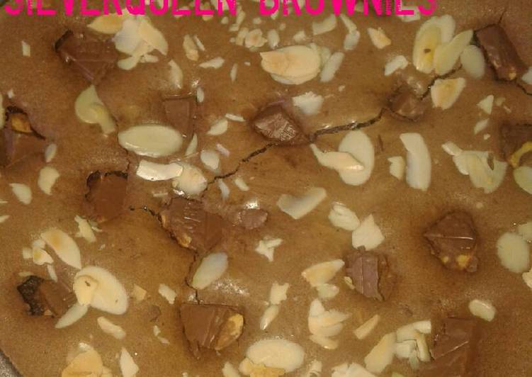 Silverqueen shinny brownies