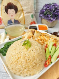 Foto resep Nasi hainam ayam kampung