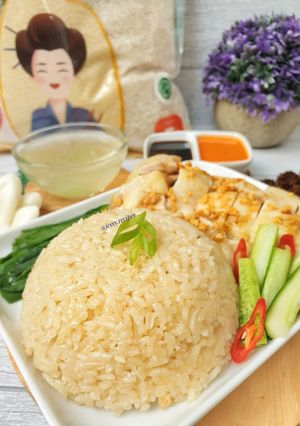 Foto resep Nasi hainam ayam kampung