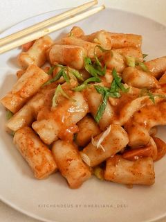 Foto resep Tteokbokki Tanpa Gochujang