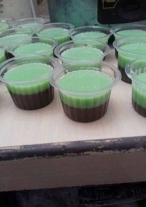 Foto resep Puding meco(melon coklat)