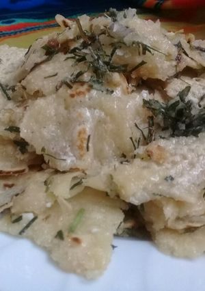 عکسی از دستور نان توچری