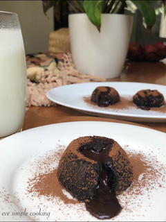 Foto resep Lava Cake (egg less)