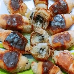 A picture of Chocolate croissant.