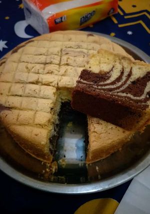 Foto resep Bolu klasik zebra