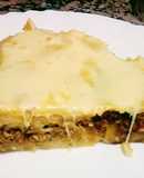 Pastel de papa y calabaza