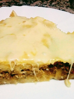 Una foto de Pastel de papa y calabaza