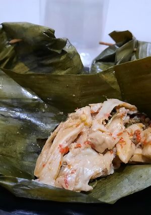Foto resep Pepes Jamur (menu diet)