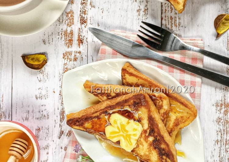 Rahsia Resepi: Fluffy French Toast - Resepi Percuma