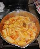 Righatonnis con Carne Molida de Res