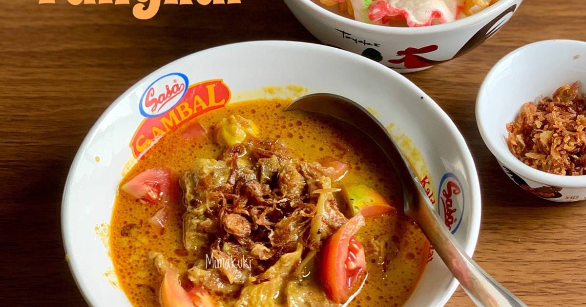 Resep Soto Tangkar Rasanya Maknyus