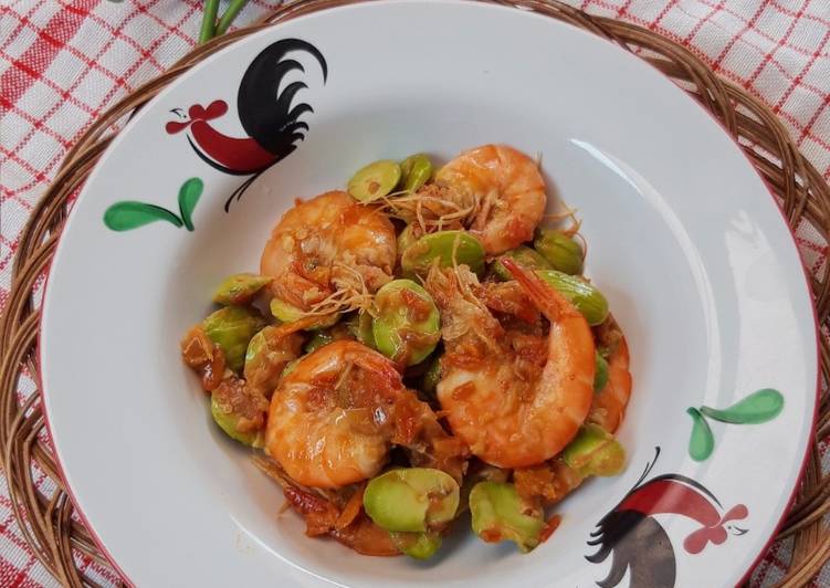 Resep Sambel Goreng Udang Pete Dapurnya Ken, Enak