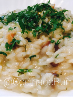 Una foto de Risotto de setas