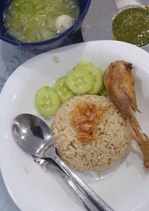 Foto resep Nasi Ayam Pressure Cooker