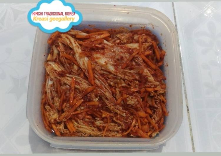 46. Kimchi tradisional korean