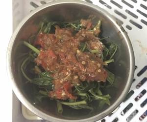 Resep mudah Rujak Kangkung Khas Sunda Yummy Mantul