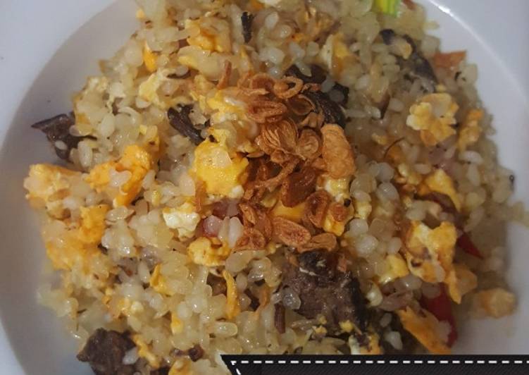 Nasi goreng shirataki #keto #debm friendly