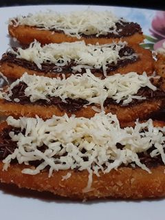 Foto resep Pisang Goreng Crispy Coklat Keju