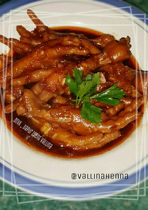 Foto resep Ceker Pedas Manis