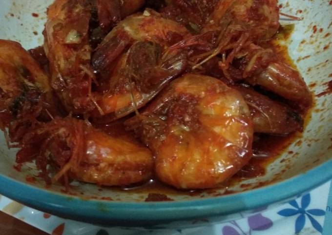 Udang Balado Simpel