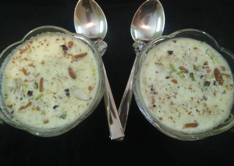 Basundi (Indian dessert)