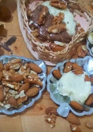 صورة لوصفة حلاوة الطحينية (حلوة الترك ،شامية...)