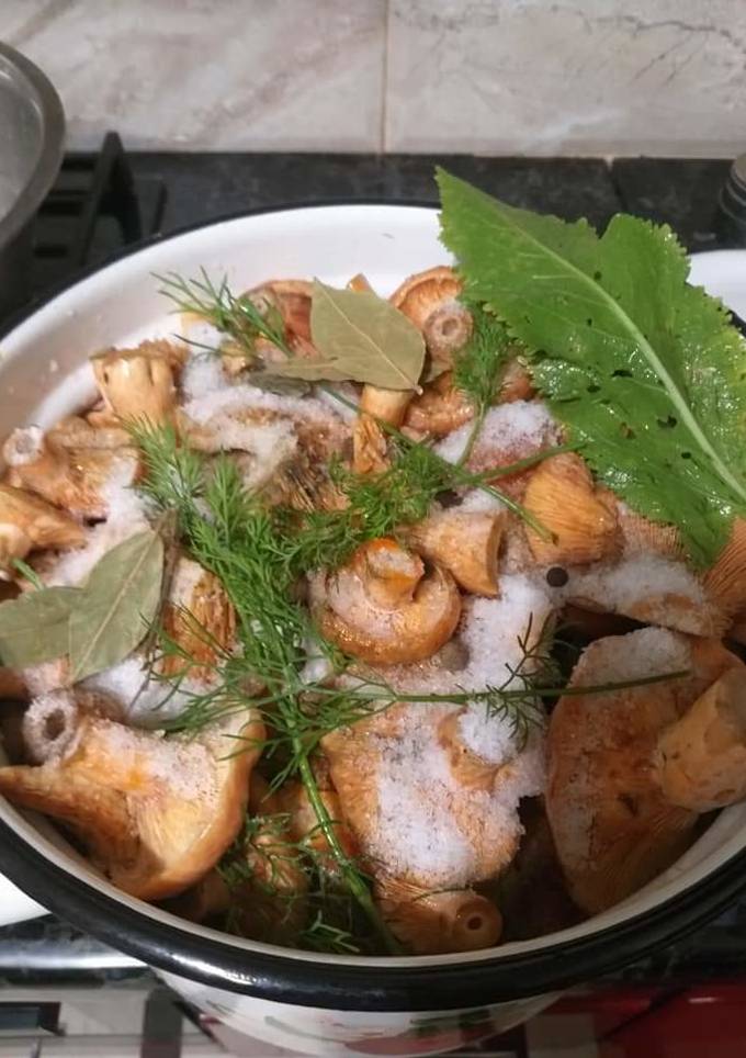 Закуска з рижиків