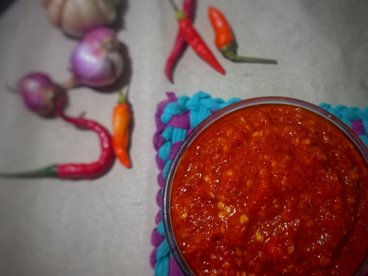 Langkah Mudah untuk Membikin Resep Sambal Terasi Goreng yang Lezat Sekali Anti Ribet, Mantap