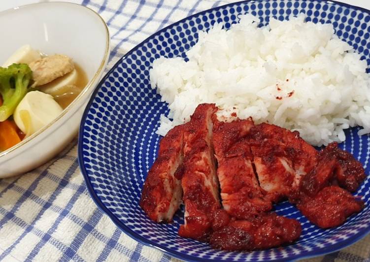 Cara Gampang Menyiapkan Ayam Char Siew (Ayam Panggang Merah), Lezat Sekali