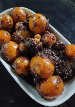 Foto resep Telor muda bakar
