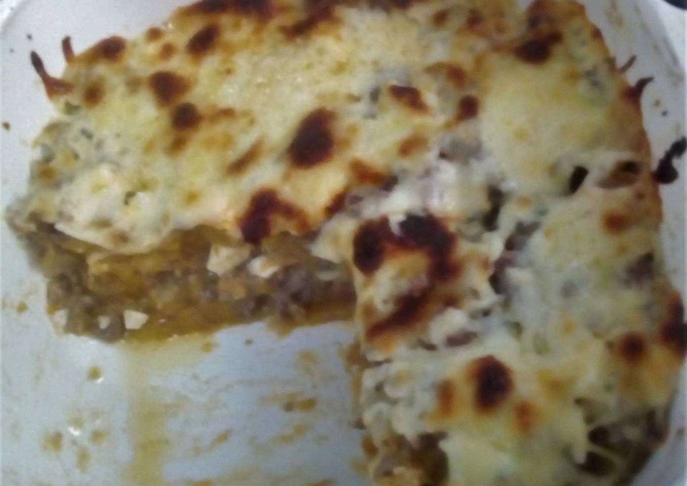 "Pastelón" de Carne Molida