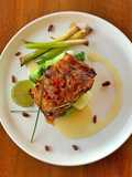 Roasted Cod in Prosecco & Honey