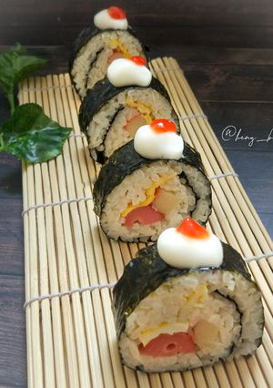 Foto resep Sushi homemade simpel