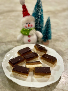 A picture of Millionaire Shortbread.