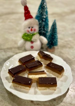 A picture of Millionaire Shortbread.