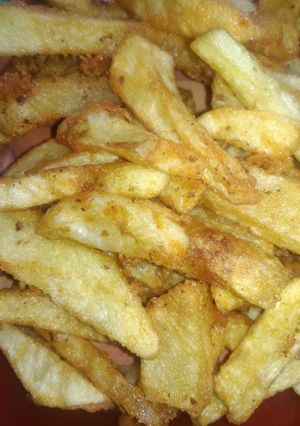 A picture of French fries.