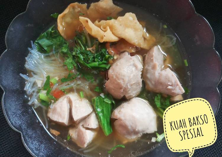 Resep Kuah Bakso Spesial (Tanpa Kaldu) oleh Agnes Intan