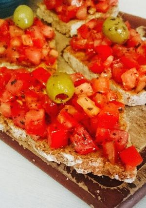 Foto de Bruschetta mediterrânea