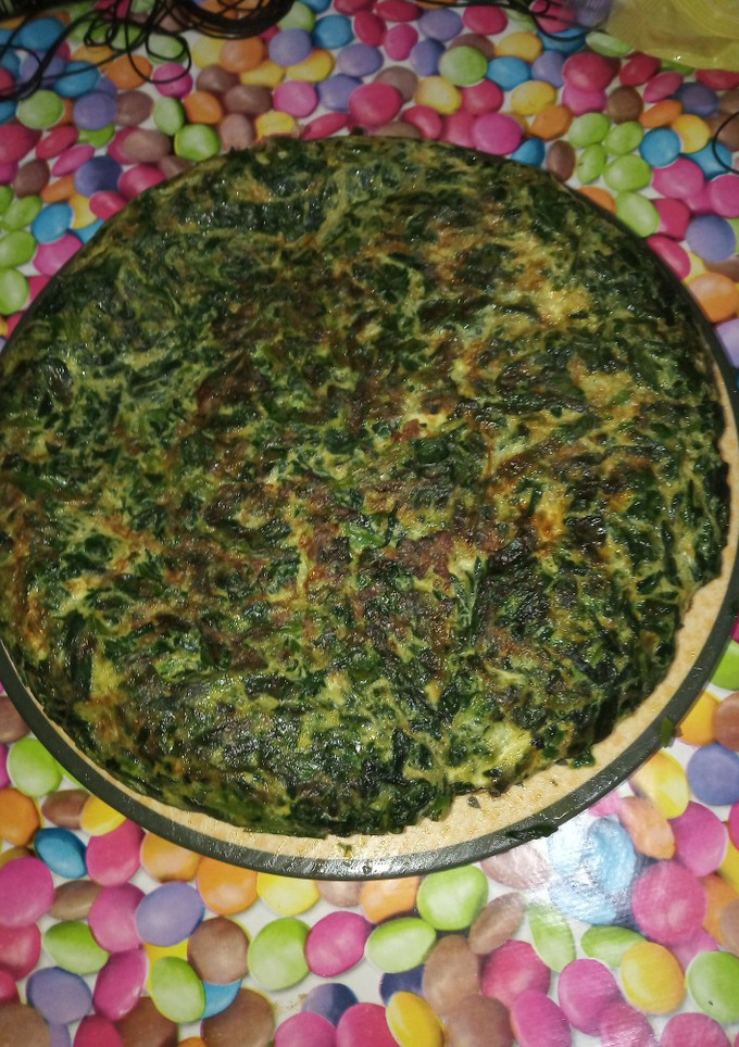 Una foto de Tortilla de espinacas