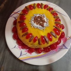 A picture of Mango Cake.