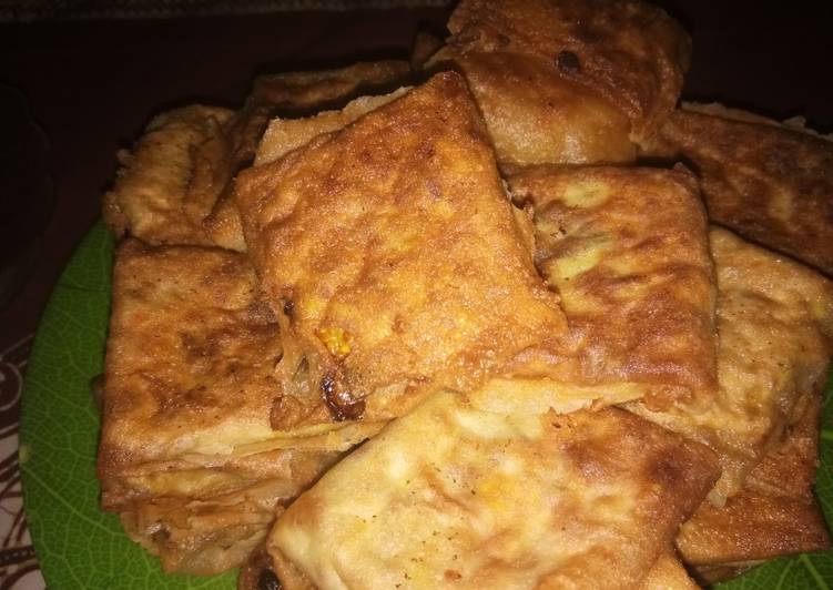 Resep Martabak Telur Mini, Enak