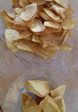 Foto resep Keripik sukun + sukun goreng